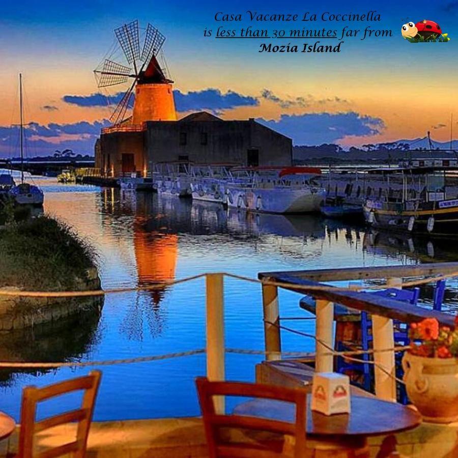 Casa Vacanze La Coccinella ตราปานี ภายนอก รูปภาพ